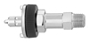M WAGD EVAC Ohmeda Quick Connect  to 1/4" M Medical Gas Fitting, Medical Gas Adapter, ohmeda quick connect, ohio quick connect, Waste Anesthetic Gas Disposal, Waste Gas Evacuation, quick connect, quick-connect, diamond quick connect, ohmeda male to 1/4 Male